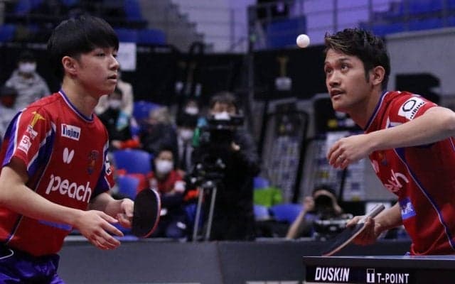 初優勝狙う琉球　吉村和弘/木造勇人が貴重な1勝＜Tリーグ男子ファイナル＞