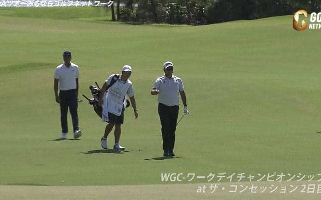 【動画】松山英樹、13番パー5でチップインイーグル　通算6アンダー単独12位に浮上
