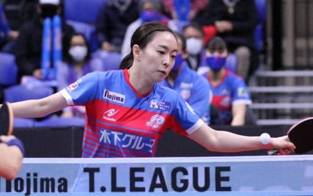 エース石川佳純、森さくらにリベンジ　神奈川が1-1に追いつく＜Tリーグファイナル女子＞