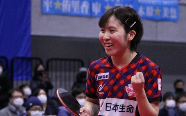 平野美宇、大激戦制す　勝負の行方はビクトリーマッチへ＜Tリーグファイナル女子＞
