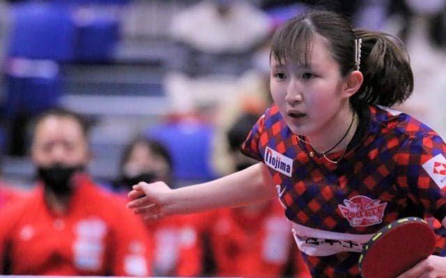 日本生命の3連覇決めた早田ひな「恩返しができたかな」 シーズンMVPも受賞