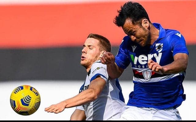 吉田麻也フル出場のサンプドリア、アタランタに完敗で2連敗《セリエA》