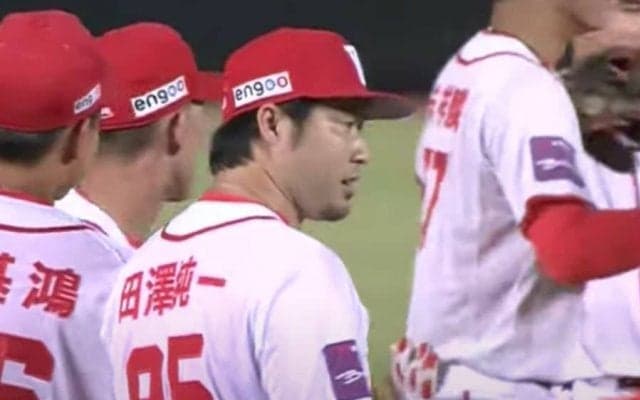 田澤純一、初セーブでチームOP戦初勝利に貢献　147キロ記録し1回1安打無失点の好投