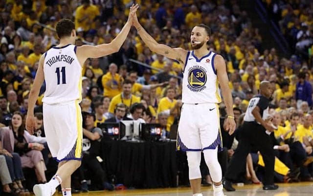 クレイ・トンプソンの父、マイカルがウォリアーズのバックコートコンビについて「彼らは完璧な組み合わせ」