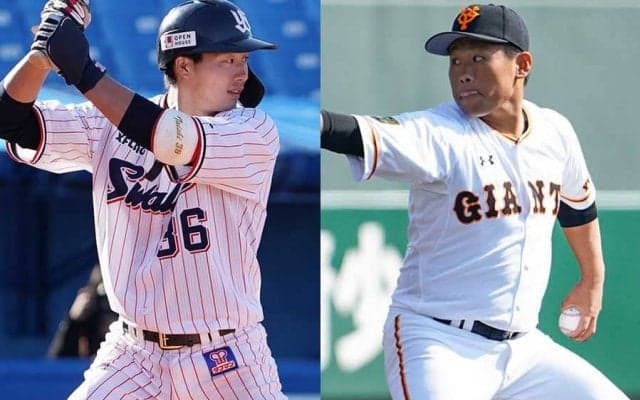 巨人田口とヤクルト廣岡の交換トレードが成立　廣岡の背番号は「32」に決定