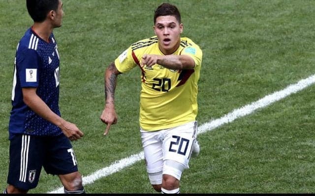 ロシアW杯の日本戦でゴールの元コロンビア代表MFキンテーロが中国の深センへ完全移籍