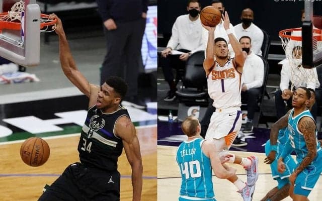 今季第10週の週間最優秀選手に選ばれたのはヤニス・アデトクンボとデビン・ブッカー！