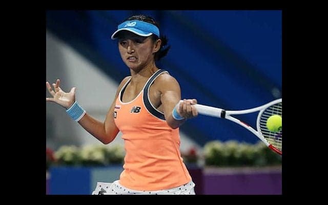  土居美咲 カタールOP初戦突破 