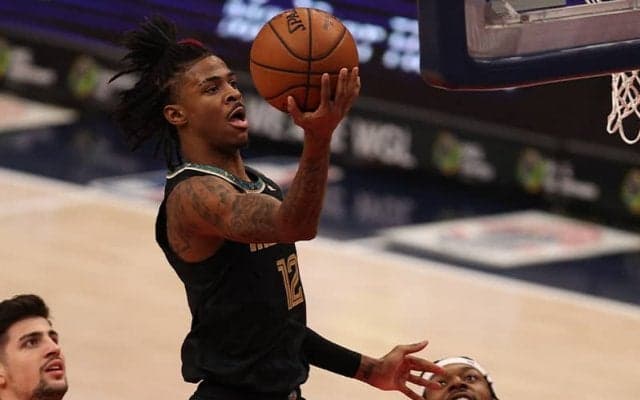 ウィザーズ撃破の立役者となったジャ・モラント…グリズリーズ史上2人目となる記録を達成