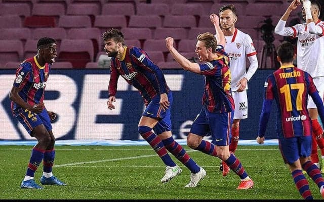 バルセロナが大逆転勝利で決勝進出!　セビージャはPK失敗に後半土壇場被弾で無念の敗退…《コパ・デル・レイ》