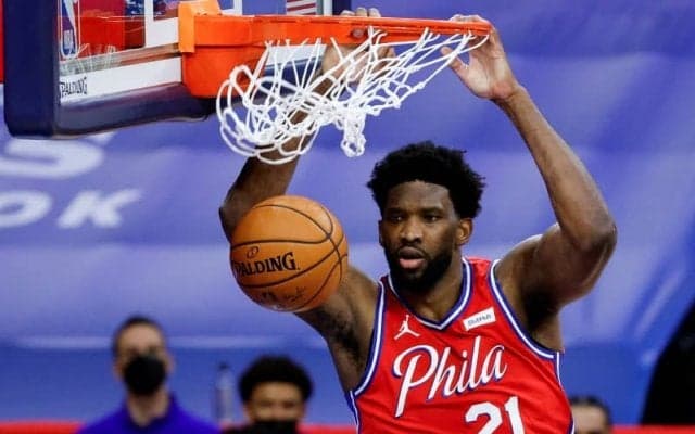 延長に持ち込まれた東西首位決戦はセブンティシクサーズに軍配…エンビード、ハリスがダブルダブルを記録