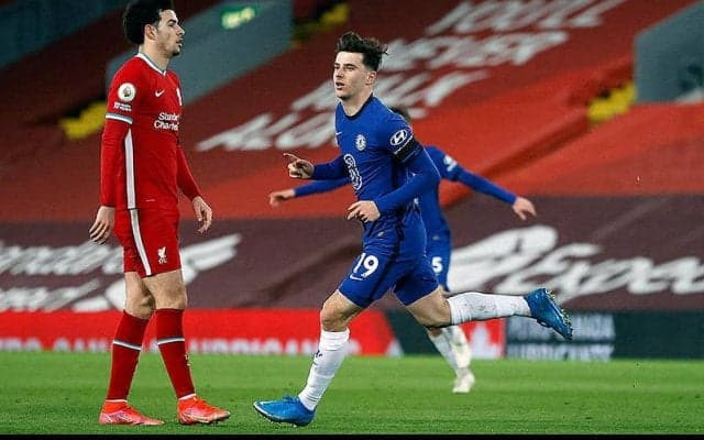 マウント鮮烈弾でチェルシーが苦手アンフィールド攻略!　リバプールはクラブ史上初のリーグ戦ホーム5連敗の屈辱…《プレミアリーグ》