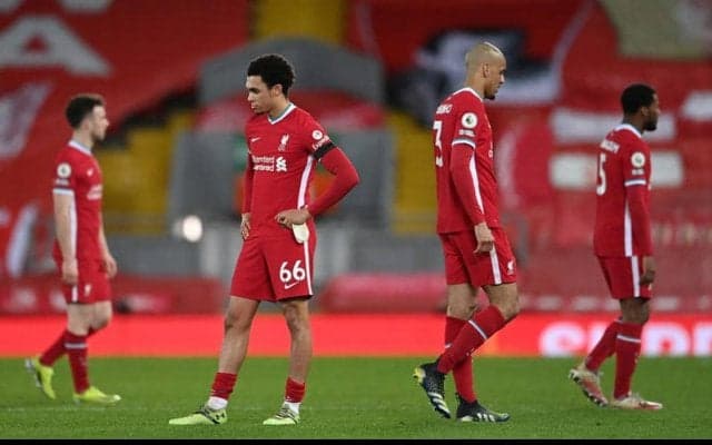 ホーム5連敗、7位転落のリバプールにアレクサンダー＝アーノルドも落胆「勝てる試合はしていない」