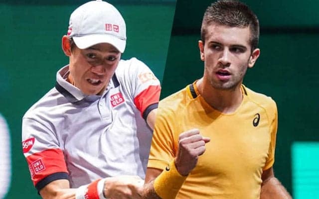 【6日3時半以降開始】錦織圭のロッテルダム大会準々決勝。世界26位チョリッチと対戦