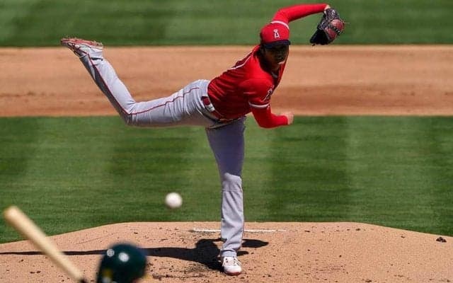 【MLB】大谷翔平、初登板で圧巻5K　落ちすぎスプリットに米仰天「美しい」「打てるわけない」