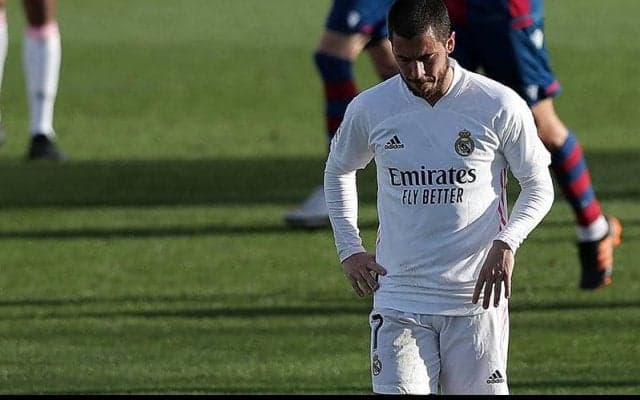 アザールの復帰にブレーキ…リカバリー中に古傷再発