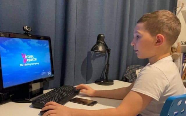 世界初！15歳以下限定の国際バーチャルレガッタに約200人参加