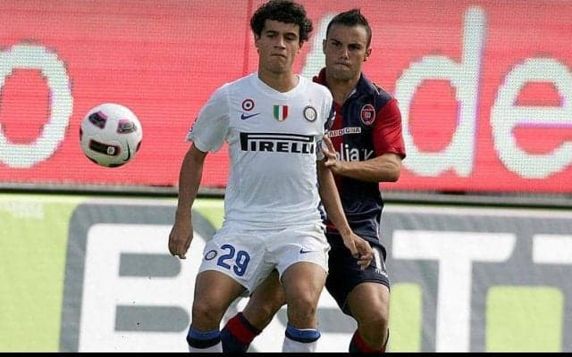 若き“マジシャン”の一撃！19歳のコウチーニョがインテル時代に決めたミドル/2011-12【スーパーゴール図鑑/インテル編】