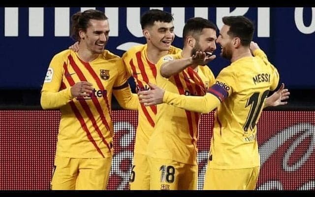 バルサが粘るオサスナを退け２位キープ 18歳MFがリーガ初ゴール