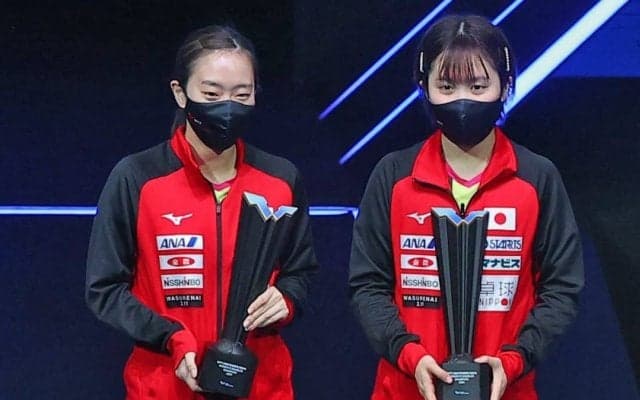 伊藤美誠、石川/平野ペアが新大会WTTで戴冠　次大会は水谷隼、丹羽孝希も参戦
