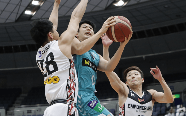 京都ハンナリーズが年に1度の三重開催で勝ち星を獲得、三遠ネオフェニックスにリベンジ成功