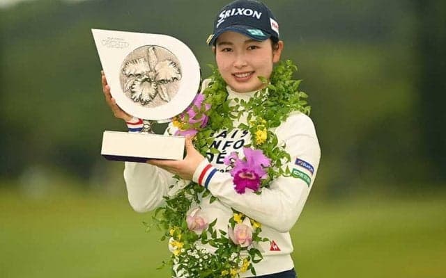 初戦V小祝さくら、目標は賞金女王＆複数回V　理由に珍回答「あまり意味がないです」