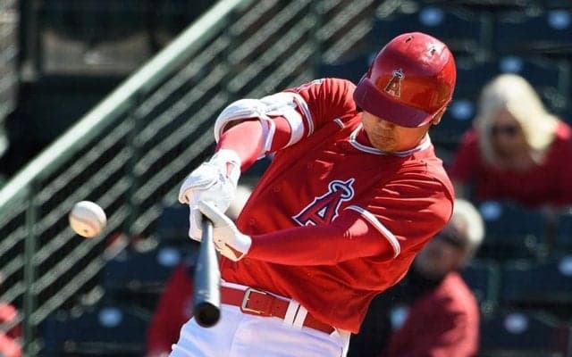 【MLB】大谷翔平、あと数メートルで2戦連続アーチならずも…勝ち越し犠飛でOP戦2試合連続打点