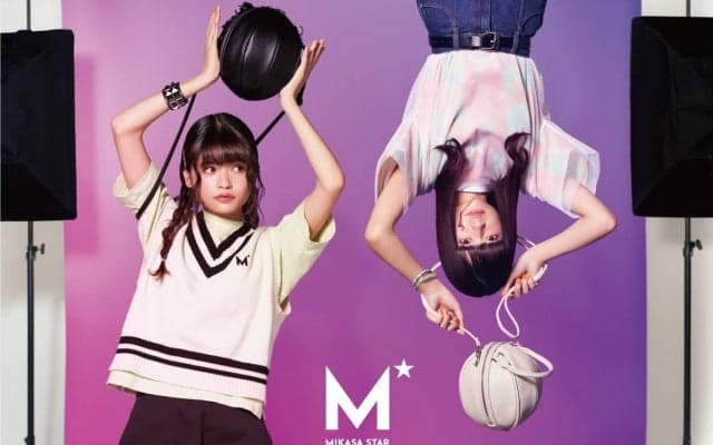 バスケが趣味でTikTokフォロワー女性日本一の景井ひなとMIKASA STARのコラボ第2弾