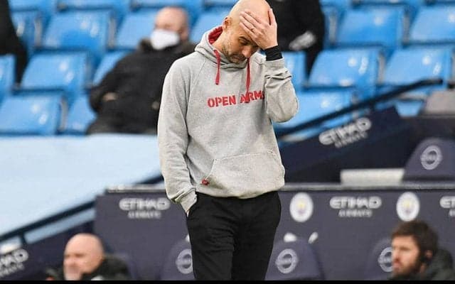 連勝記録終止符のペップ「負けたからニュースになるだろうね。しかし…」