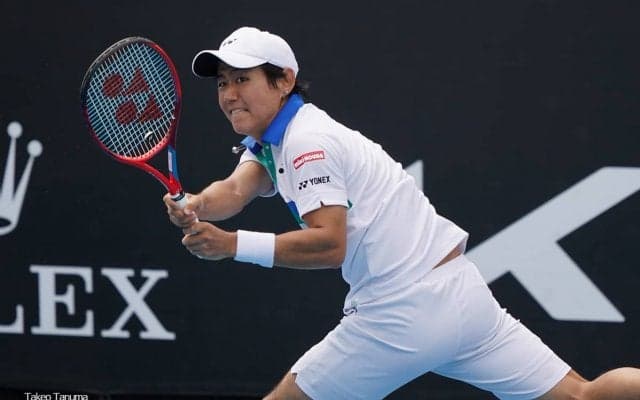 西岡良仁、体調不良でプレーを断念。「オープン13プロバンス」初戦で悔しい途中棄権