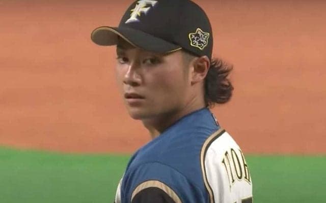 最速151キロに長い後ろ髪…日ハム伊藤の“風格”にファン注目　「一瞬ダルビッシュかと」