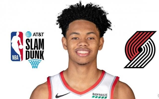 アンフェニー・サイモンズ（ブレイザーズ）、“ゴールにキス・ダンク”でスラムダンク王者に – 「“チュー顔”でわかってもらおうと…（I’m just gonna emphasize the smooch face）」