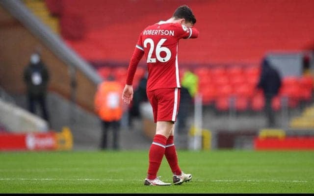 下降止まらぬリバプールに驚きを隠せないネビル氏「スピードも、自信も、アンフィールドでの力も失った」