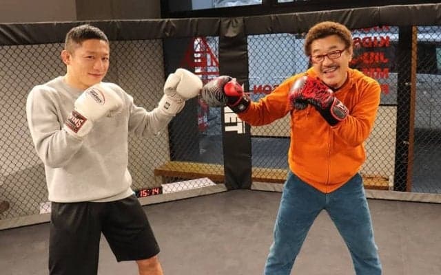 【格闘技】堀口×具志堅、格闘技界の大物コラボが実現！「あの技」の様子も