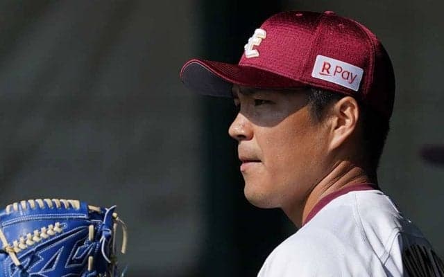 楽天・則本昂、打球強襲で緊急降板も軽傷強調「今のところ大丈夫そう」