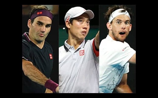  錦織らドバイ 出場予定一覧 