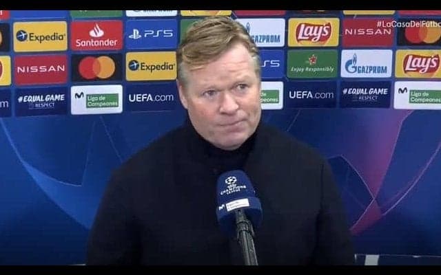 PSG戦を振り返るバルサ監督「せめてハーフタイムに1-2だったら...」