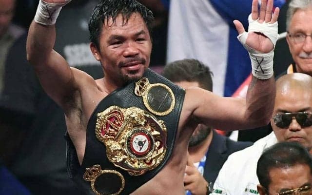 パッキャオ、日本のリングに上がった23年前のライセンス画像に反響「いい写真だね」