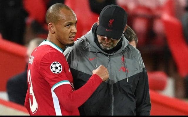 “本来の”輝きを放ったファビーニョをクロップ監督も絶賛「やはり6番が最適」