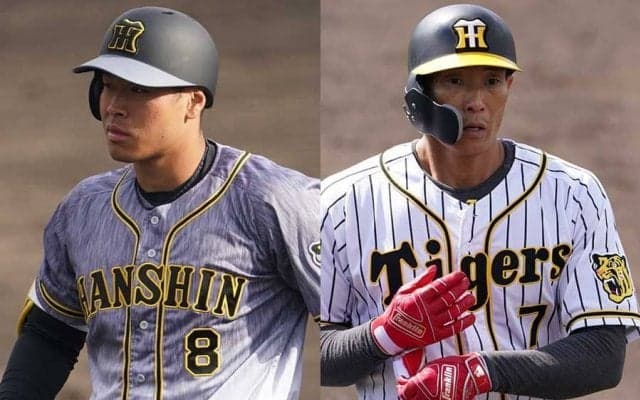 「超人野人コンビ」　阪神糸井＆ドラ1佐藤輝の近大“爆笑コラボ”にファン笑撃