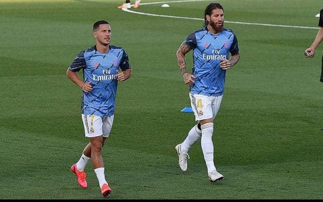 マドリーに朗報！ アザール＆セルヒオ・ラモスが全体練習に復帰