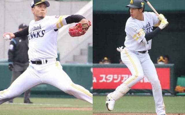 鷹・柳田＆千賀が実戦復帰　千賀は最速159キロで2回3K無失点、柳田は2打席目無安打