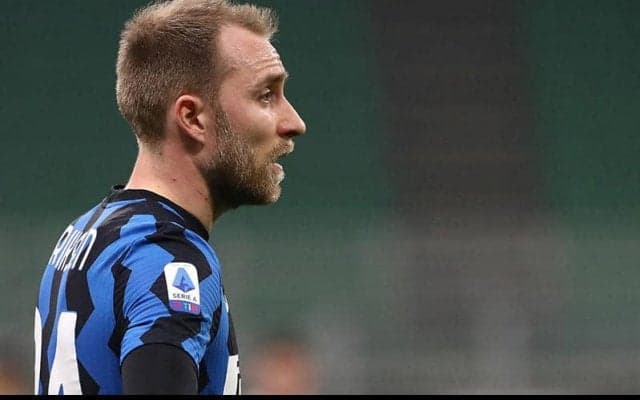 首位インテル、エリクセンが左ヒザ炎症でトリノ戦微妙か