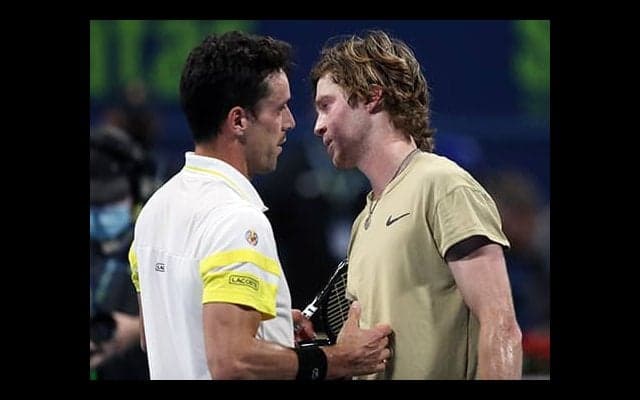  ティームに続きルブレフも撃破 