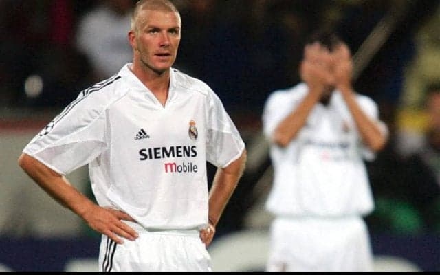 “貴公子”ベッカム、坊主時代の華麗なFK/2004-05【スーパーゴール図鑑/レアル・マドリー編】