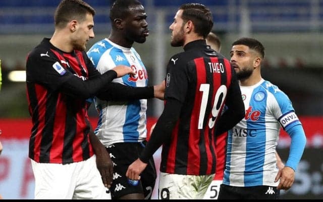 レーティング: ミラン 0-1 ナポリ《セリエA》