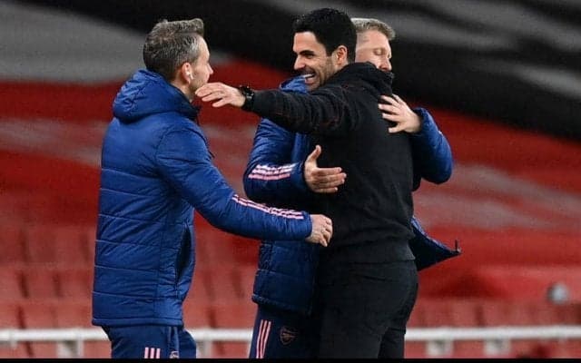 「我々は傑出していた」試合を支配しダービー制したアルテタ監督、勝利も終盤の出来を反省「ゴールを譲るべきだった」