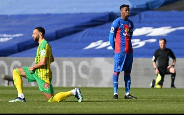 W・ザハが試合前のヒザをつくポーズを拒否「形だけになっている」