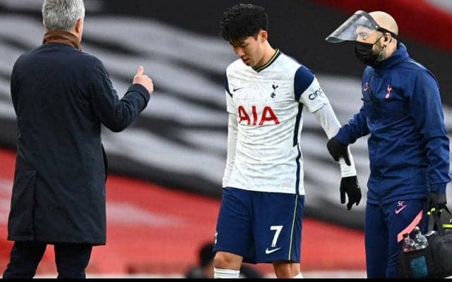 ダービーでハムストリング負傷のソン・フンミン、モウリーニョ監督は「試合の積み重ね」と要因を語る