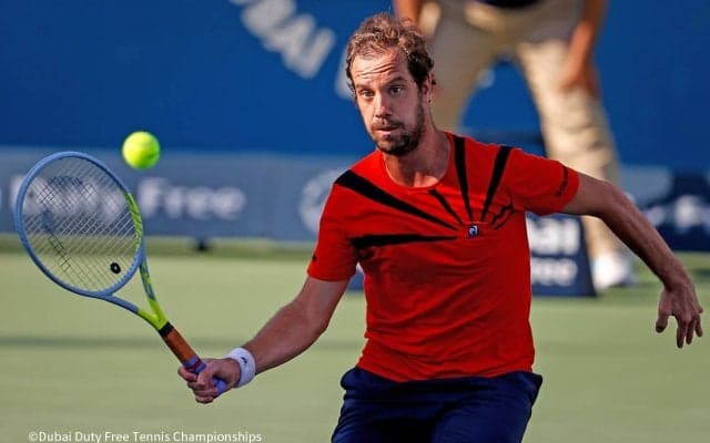 ガスケが通算550勝達成！ 「ドバイ・デューティー・フリー・テニス選手権」1回戦で勝利